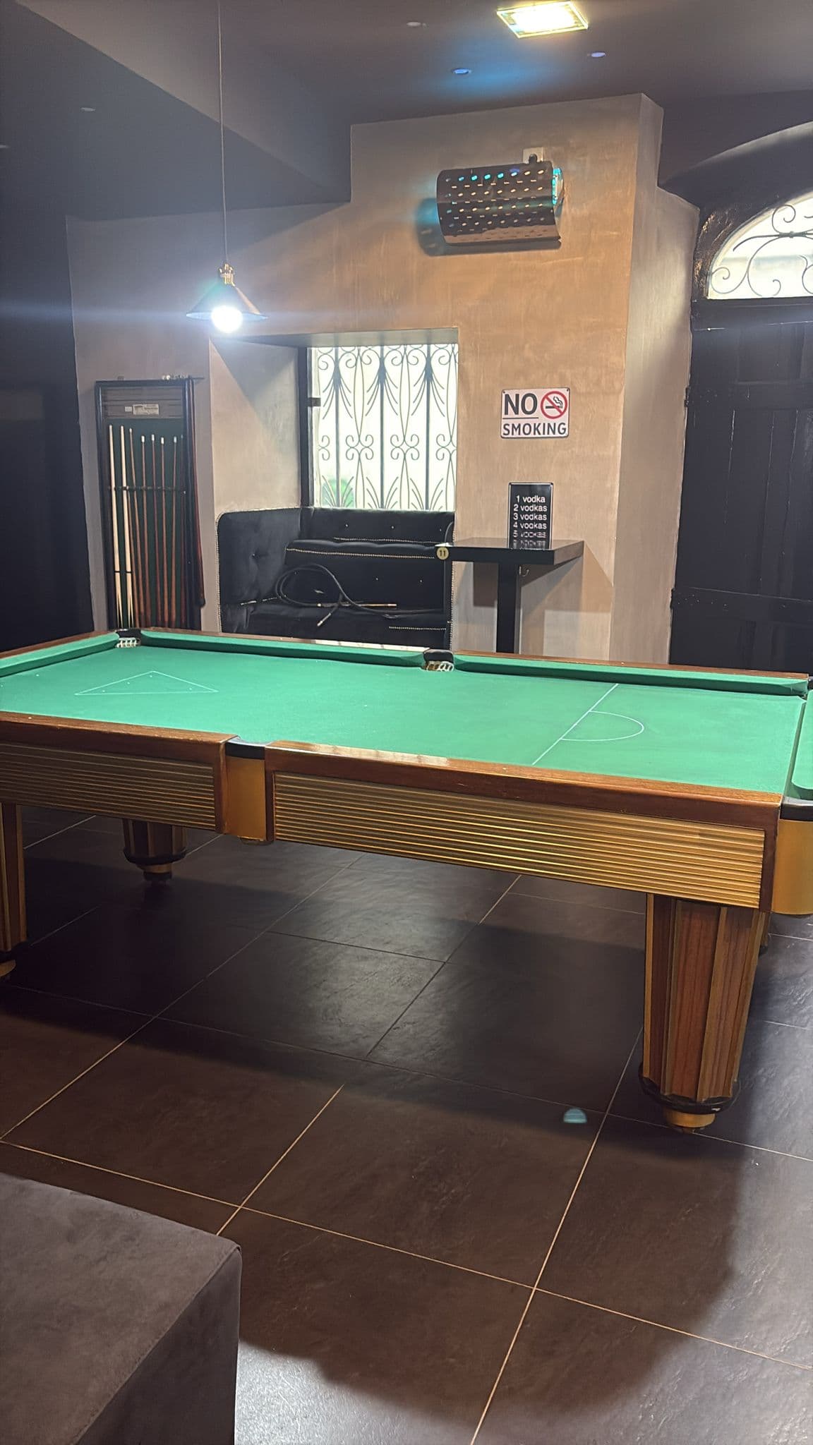 Sala de bilhar do O Pacio Leiria
